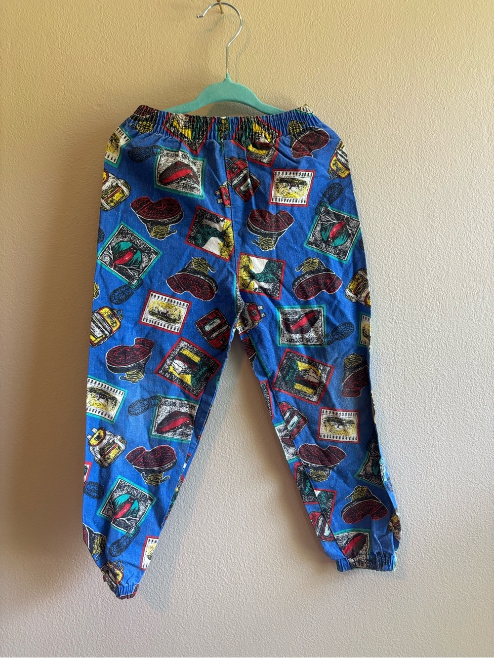 Vintage 80s 90s Hiking Outdoor Graphic Kids Sweatpants Joggers